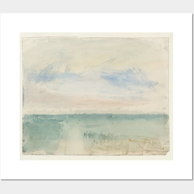 An Open Expanse of Water on the Lagoon, near Venice, 1840 Wall Art by Art_Attack